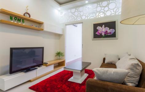 Phòng khách Căn hộ Lexington Residence trung tầng hướng Tây Bắc tháp LB