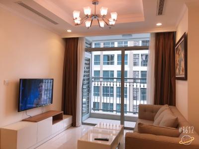 Phòng khách căn hộ VINHOMES CENTRAL PARK Cho thuê căn hộ Vinhomes Central Park 2PN, tháp Landmark 5, diện tích 79m2, đầy đủ nội thất