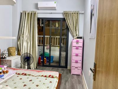 Phòng ngủ Tecco Town, Bình Tân Căn hộ Tecco Town tầng trung, ban công hướng Tây Nam.