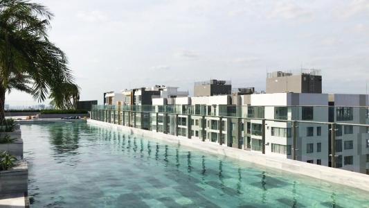 Tiện ích River Panorama, Quận 7 Căn hộ River Panorama hướng Nam, view nội khu hồ bơi.