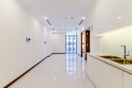 Căn hộ Vinhomes Central Park 1 phòng ngủ tầng cao L6 nhà trống