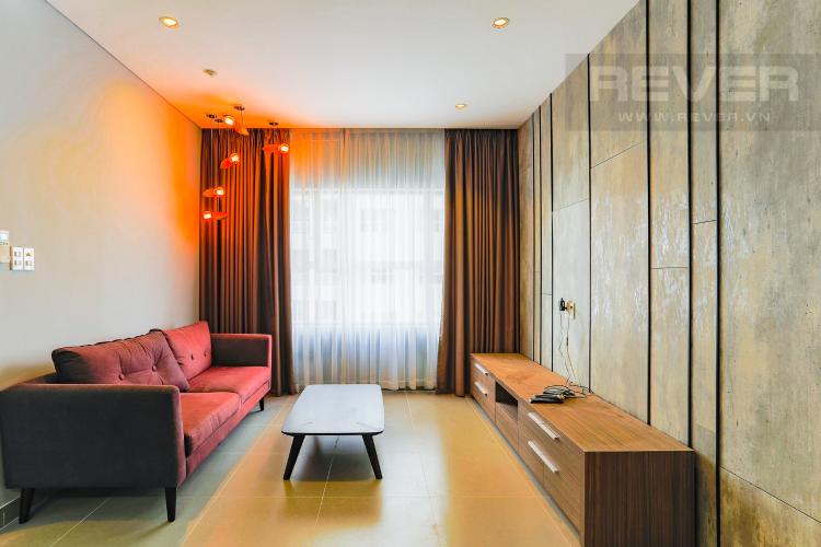 Phòng Khách Căn hộ Sunrise City 2 phòng ngủ tầng cao W2 view hồ bơi