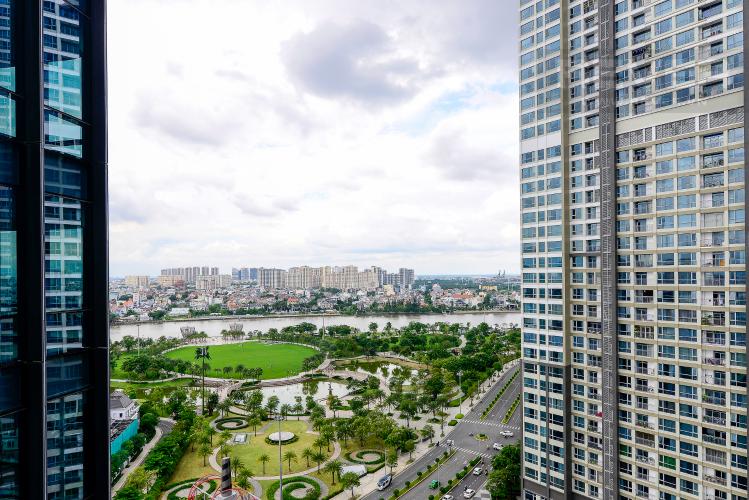 View Bán hoặc cho thuê căn hộ Vinhomes Central Park 3PN, tháp Landmark 81, view sông và công viên