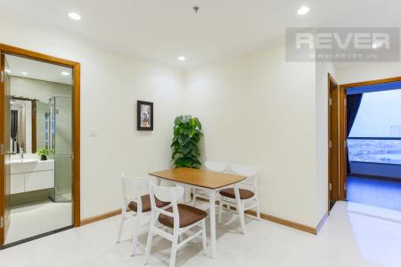 Bàn Ăn Căn góc Vinhomes Central Park 3 phòng ngủ tầng trung L2 view sông