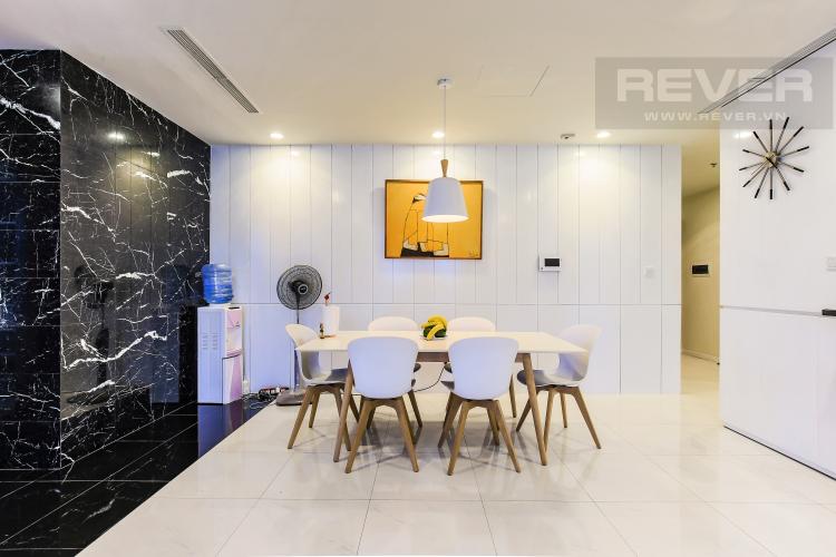 Phòng ăn Căn góc Vinhomes Central Park tầng cao Central 3 view sông