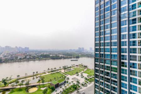 View Căn hộ Vinhomes Central Park 3 phòng ngủ tầng trung P2 view sông