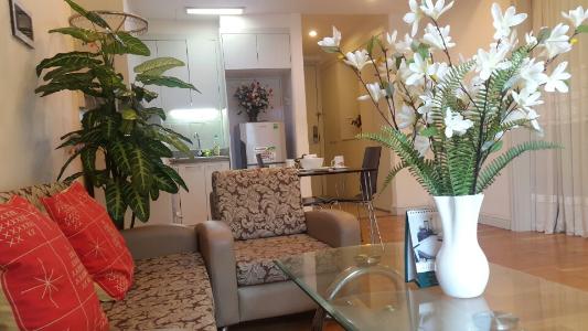 Phòng khách , Căn hộ The Manor , Quận Bình Thạnh Căn hộ The Manor 1 phòng ngủ, nội thất đầy đủ.