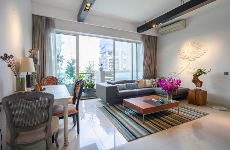 Tổng Quan Căn hộ The Estella Residence 2 phòng ngủ tầng thấp T3B nội thất đầy đủ