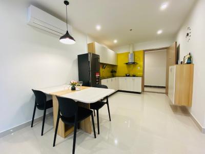 nhà bếp  căn hộ Vinhomes Grand Park Căn hộ Vinhomes Grand Park đầy đủ nội thất, view thành phố tầng cao.