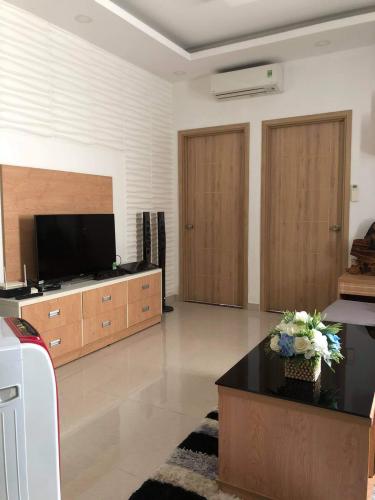 Phòng khách Dream Home Residence, Gò Vấp Căn hộ Dream Home Residence tầng trung, view nội khu thoáng mát.