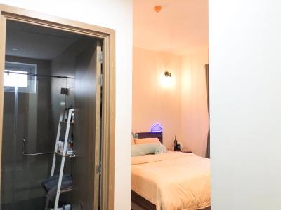 Phòng ngủ  căn hộ Jamona City Căn hộ Jamona City nội thất đầy đủ, view thành phố thoáng mát.