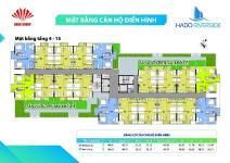 Hado Riverside - Mặt bằng Hado Riverside​