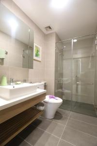 Nhà mẫu Akari City, Bình Tân Căn hộ Akari City tầng 5, bàn giao nội thất cơ bản, thiết kế hiện đại.