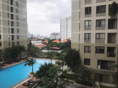 View cảnh căn hộ Masteri Thảo Điền Căn hộ Masteri Thảo Điền view sông, đầy đủ nội thất.