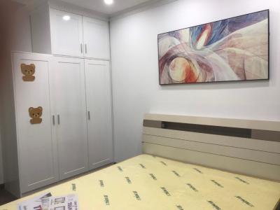 Phòng ngủ căn hộ Sunrise Riverside Căn hộ Sunrise Riverside ban công hướng Bắc, nội thất đầy đủ.