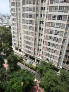 View từ  căn hộ Sky Garden Căn hộ Sky Garden đầy đủ nội thất, view thành phố thoáng mát.