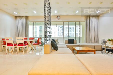 Phòng Khách Căn hộ Estella An Phú tầng trung, view đẹp, thiết kế sang trọng