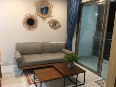 Phòng khách An Gia Skyline Căn hộ tầng cao An Gia Skyline nội thất đầy đủ, view sông.