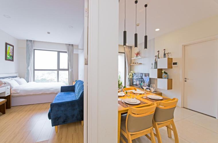 Phòng ăn Masteri Millennium Quận 4 Căn hộ Masteri Millennium ban công thoáng mát, đầy đủ nội thất.