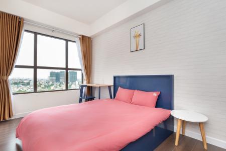 Phòng ngủ căn hộ The Sun Avenue Căn hộ The Sun Avenue tầng trung, view thành phố nhộn nhịp.