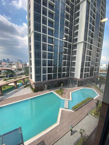 View căn hộ Eco Green Saigon Căn hộ Eco Green Saigon tầng 06, nội thất cơ bản.