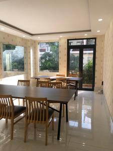 Phòng ăn nhà phố quận 7 Bán nhà phố KDC Nam Long, phường Phú Thuận, quận 7, diện tích đất 78m2, diện tích sử dụng 194.9m2, sổ hồng đầy đủ.