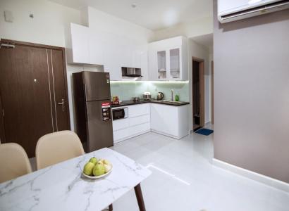 Phòng bếp Jamila Khang Điền, Quận 9 Căn hộ Jamila Khang Điền tầng cao, ban công hướng Tây Bắc.