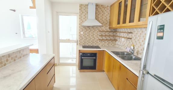 Phòng bếp căn hộ River Garden, Bán căn hộ số 3 tầng cao dự án River Garden, nội thất cơ bản