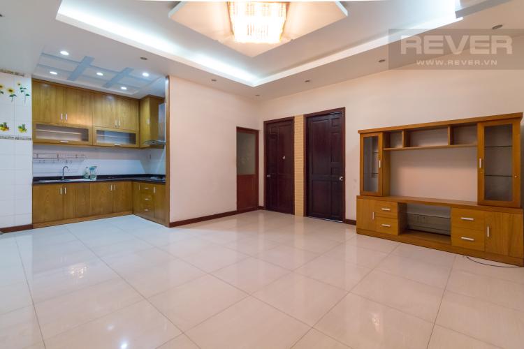 Phòng khách CHUNG CƯ KHÁNH HỘI 1 Cho thuê căn hộ 2 phòng ngủ tại chung cư Khánh Hội 1, diện tích 72m2, không nội thất, hướng ban công Đông Nam