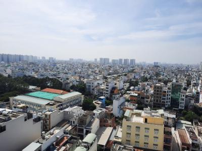 View căn hộ Kim Hồng Fortuna, Tân Phú Căn hộ Kim Hồng Fortuna view thành phố thoáng mát, hướng Đông Nam.