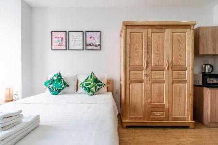 Cho thuê căn hộ studio 1PN Nguyễn Trãi, Quận 1, DT 28m2, đầy đủ nội thất