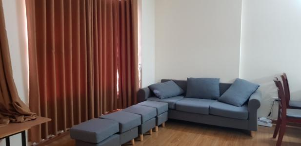 Phòng khách căn hộ Flora Fuji, Quận 9 Căn hộ tầng cao chung cư Flora Fuji ban công hướng Nam, view mát mẻ.