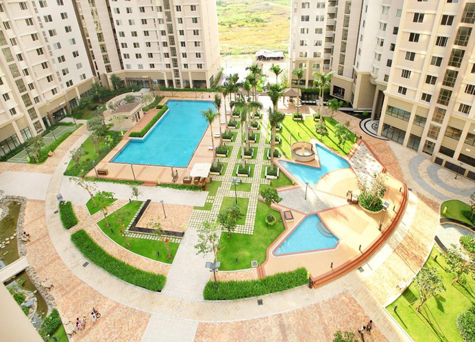 Imperia An Phú - Công viên nội khu với hồ bơi người lớn rộng 600m2 và hai hồ bơi trẻ em