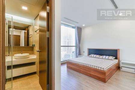 Phòng Ngủ 1 Căn hộ Vinhomes Central Park 2 phòng ngủ tầng trung P7 đầy đủ nội thất
