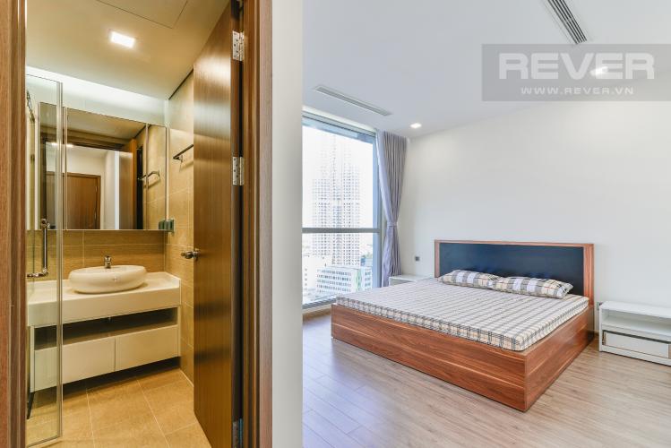 Phòng Ngủ 1 Căn hộ Vinhomes Central Park 2 phòng ngủ tầng trung P7 đầy đủ nội thất