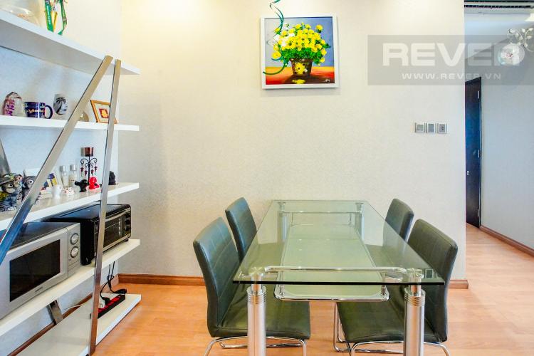 Phòng Ăn Căn hộ Chung cư Phú Mỹ tầng cao, 3PN, nội thất đầy đủ, view hồ bơi