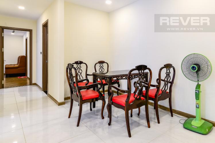 Phòng Ăn Căn hộ Vinhomes Central Park 3 phòng ngủ tầng cao Park 2 hướng Nam, full nội thất