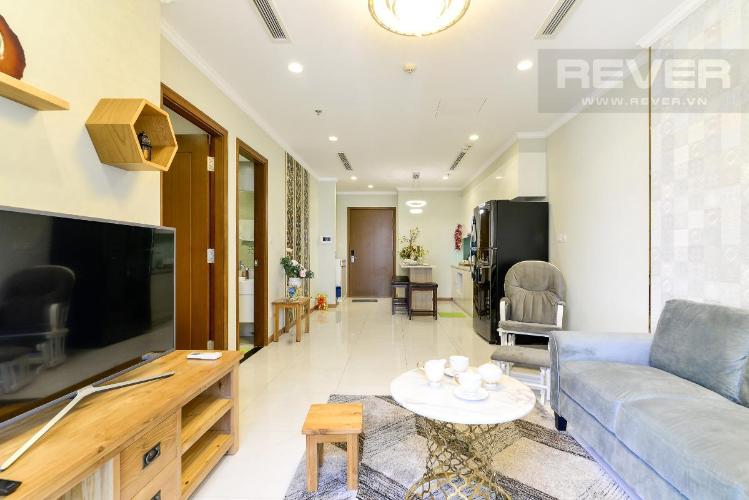 Bán căn hộ Vinhomes Central Park 1PN, tháp Landmark 3, diện tích 54m2, đầy đủ nội thất, view sông