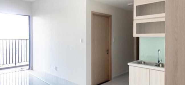  căn hộ Safira Khang Điền Bán căn hộ tầng trung Safira Khang Điền, nội thất cơ bản view sông.