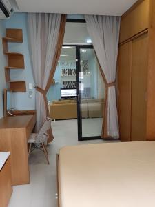 Phòng ngủ căn hộ Lexington Residence Căn hộ Lexington Residence nội thất đầy đủ, view nội khu.