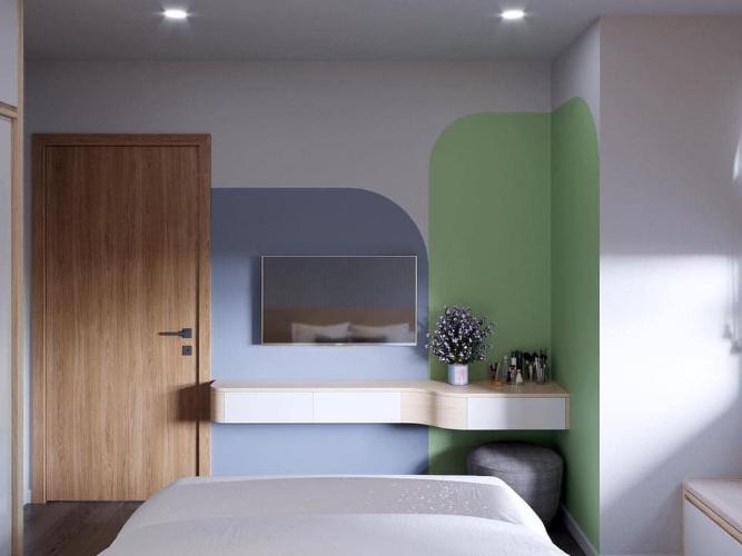 Căn hộ River Panorama, Quận 7 Căn hộ River Panorama tầng trung, hướng Đông Bắc.