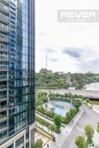 View căn hộ Vinhomes Golden River Bán hoặc cho thuê Vinhomes Golden River 2PN, tháp The Aqua 1, đầy đủ nội thất, view sông và nội khu