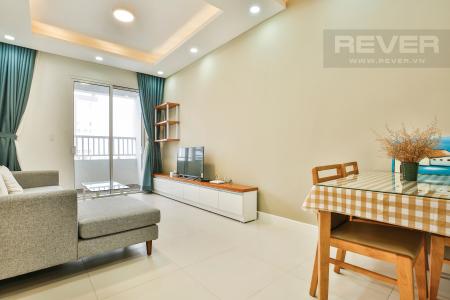 Phòng Khách Căn hộ Lexington 2 phòng ngủ tầng cao LA view nội khu