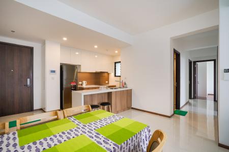 Phòng ăn One Verandah Quận 2 Căn hộ One Verandah tầng sân vườn nội thất hoàn thiện.