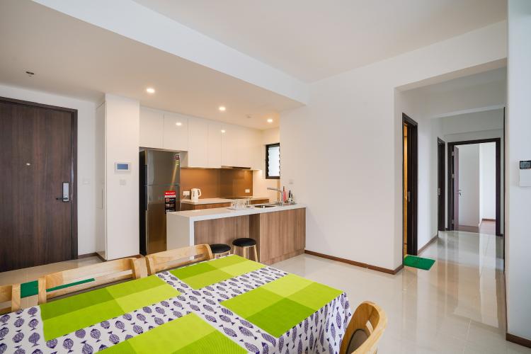 Phòng ăn One Verandah Quận 2 Căn hộ One Verandah tầng sân vườn nội thất hoàn thiện.