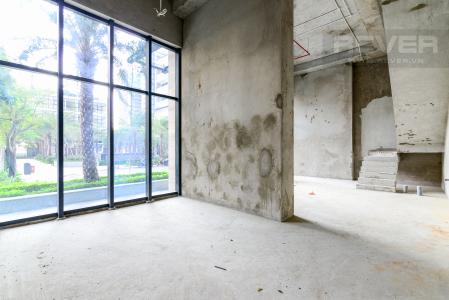 Mặt Bằng Tầng Trệt Bán căn shophouse Vinhomes Golden River 139.5m2 hướng Tây Nam, view nội khu