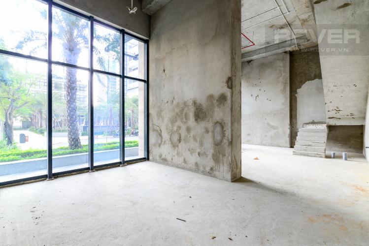 Mặt Bằng Tầng Trệt Bán căn shophouse Vinhomes Golden River 139.5m2 hướng Tây Nam, view nội khu