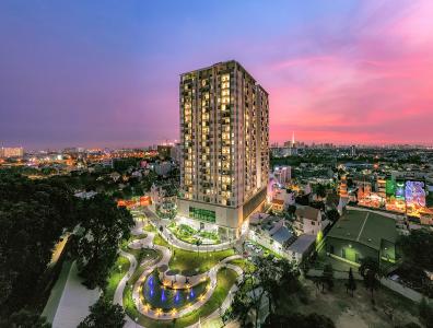 Moonlight Residences, Thủ Đức Căn hộ Moonlight Residences tầng 4 nội thất đầy đủ.