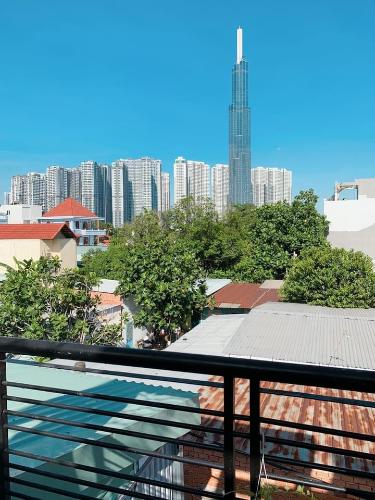 View nhà phố Bình An, quận 2 Nhà 1 trệt 2 lầu phường Bình An, quận 2 view thoáng mát ngắm Landmark