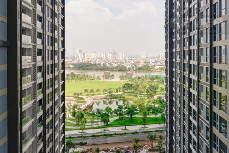 View Căn hộ Vinhomes Central Park tầng cao Park 6 nội thất cơ bản, view sông